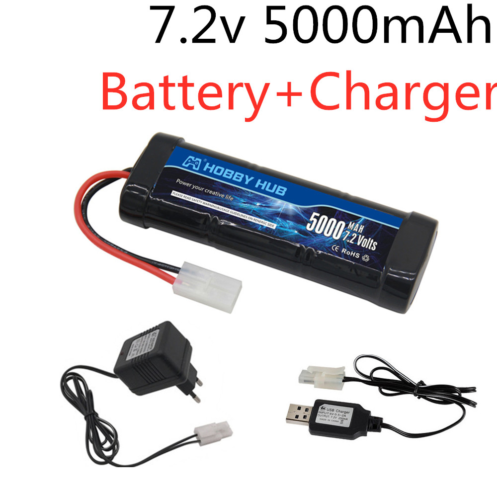 Rc Hobby & Maskinservice I Eskilstuna - 7.2V 5000 MAh Ni-MH Pin Với
