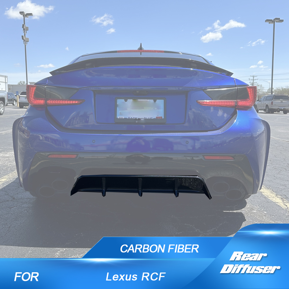 Rc Hobby Center - Carbon Fiber Car Rear Bumper Diffuser
