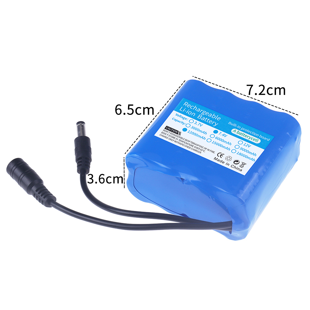 2S4P 18650 Lithium Battery 7.4 - đánh giá và giá Rc Hobby Vehicles
