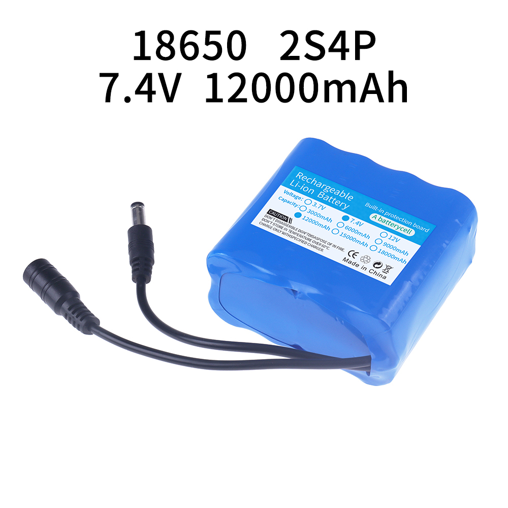 2S4P 18650 Lithium Battery 7.4 - đánh giá và giá Rc Hobby Vehicles
