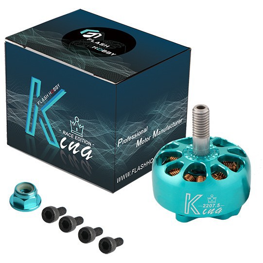 KING K2207.5 Low Power Brushle - đánh giá và giá Rc Hobby Kings