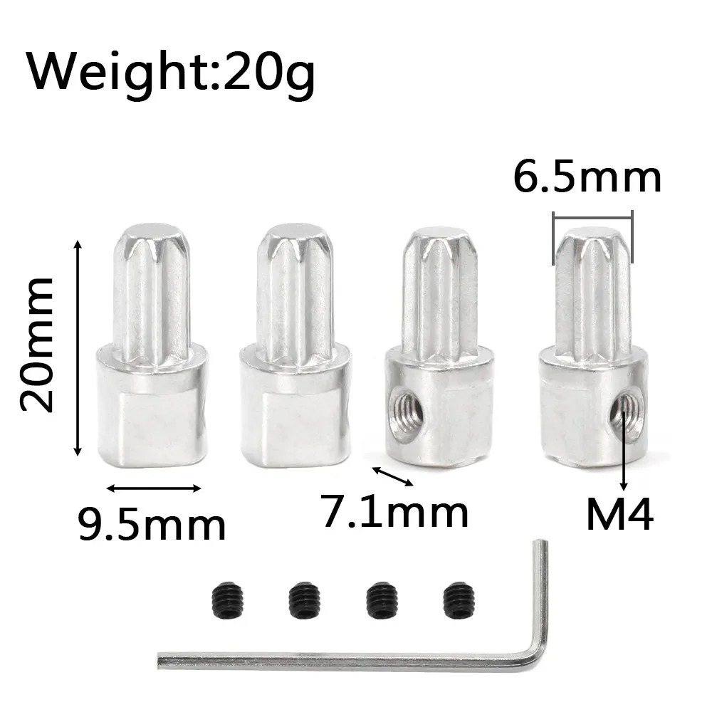 4pcs Metal Center Drive Hub 68 - đánh giá và giá Rc Hobby Center
