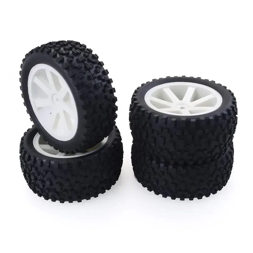 4PCS 1/10 RC Car Rubber Tyres  - đánh giá và giá Rc Hobbyking