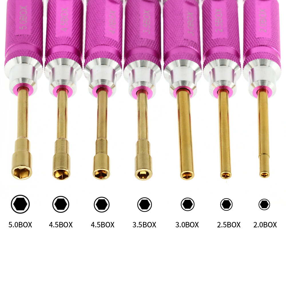7Pcs Hex Nut Key Socket Screw  - đánh giá và giá Rc Hobbyking