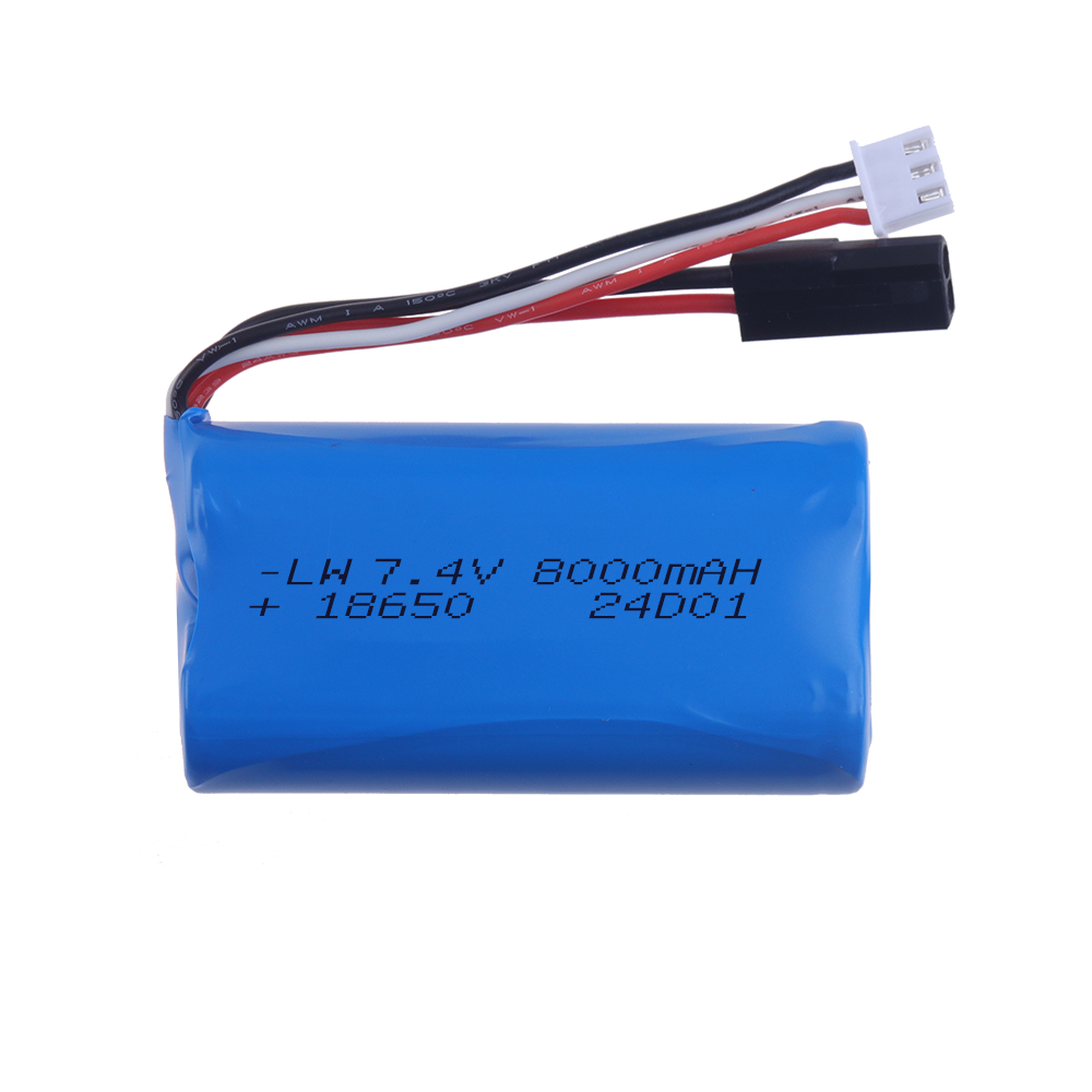 (5500 Plug) 18650 7.4V 8000Mah - đánh giá và giá Rc Hobby & Maskinservice I Eskilstuna