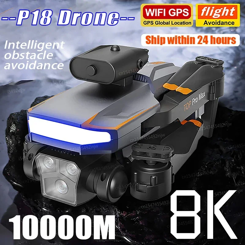 P18 Drone 8K 5G HD Triple Came - đánh giá và giá Rc Hobby Wholesale