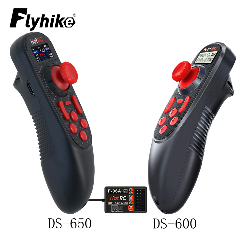 HOTRC DS-650 / DS-600 2.4G 6CH - đánh giá và giá Rc Hobbyking