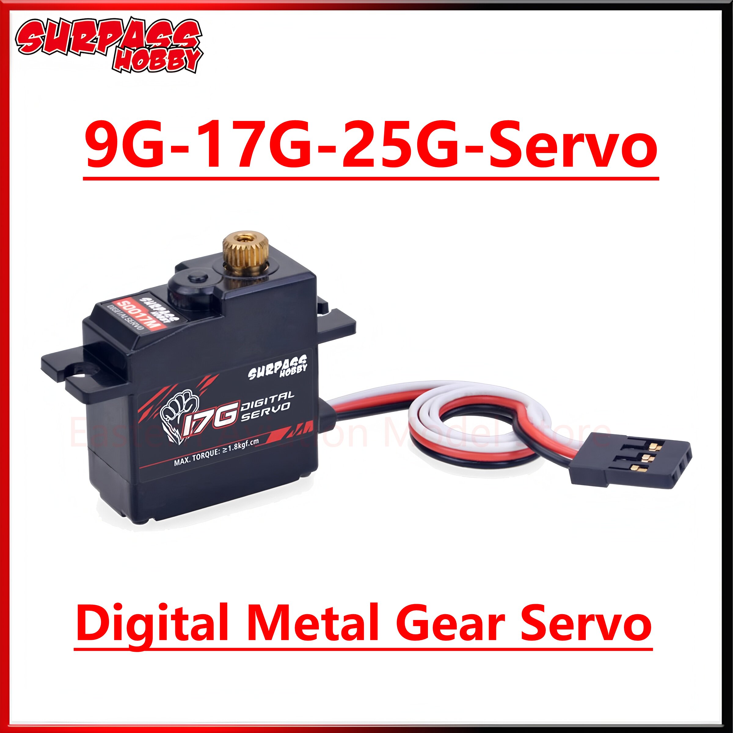 Surpass Hobby S009M 9G S0017M  - đánh giá và giá Rc Hobby & Maskinservice I Eskilstuna