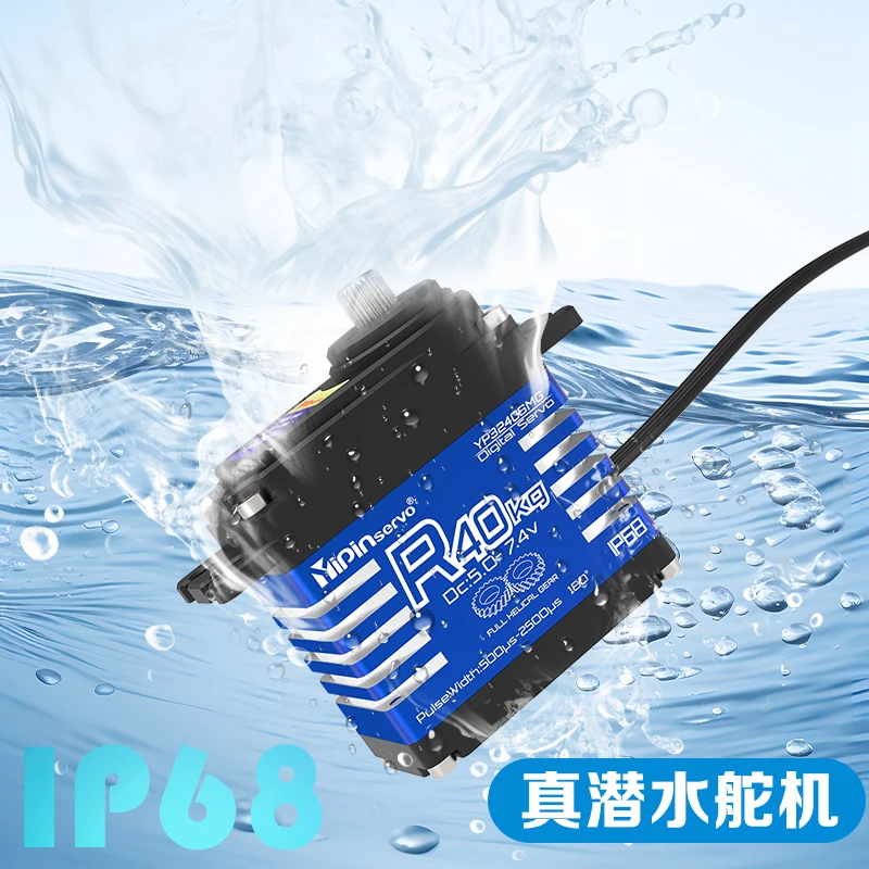4PCS YiPinservo 40kg Metal Gea - đánh giá và giá Servo Metal Gear