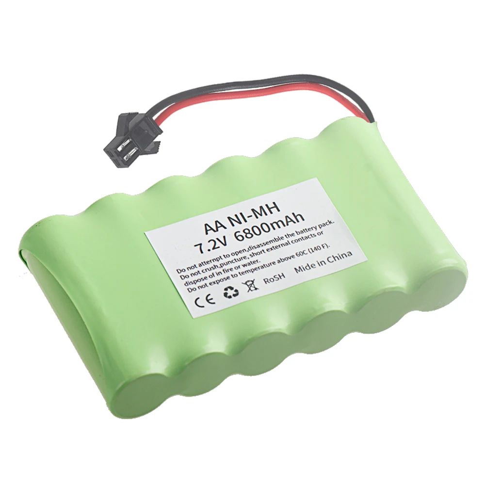 Ni-MH 7.2V 6800mAh SM Plug Bat - đánh giá và giá Rc Hobby & Maskinservice I Eskilstuna