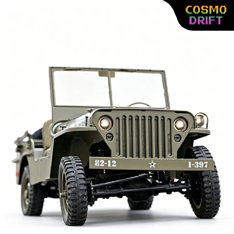 Fms 1/6 1941 Mb Scale Crawler  - đánh giá và giá Rc Jeep Hobby