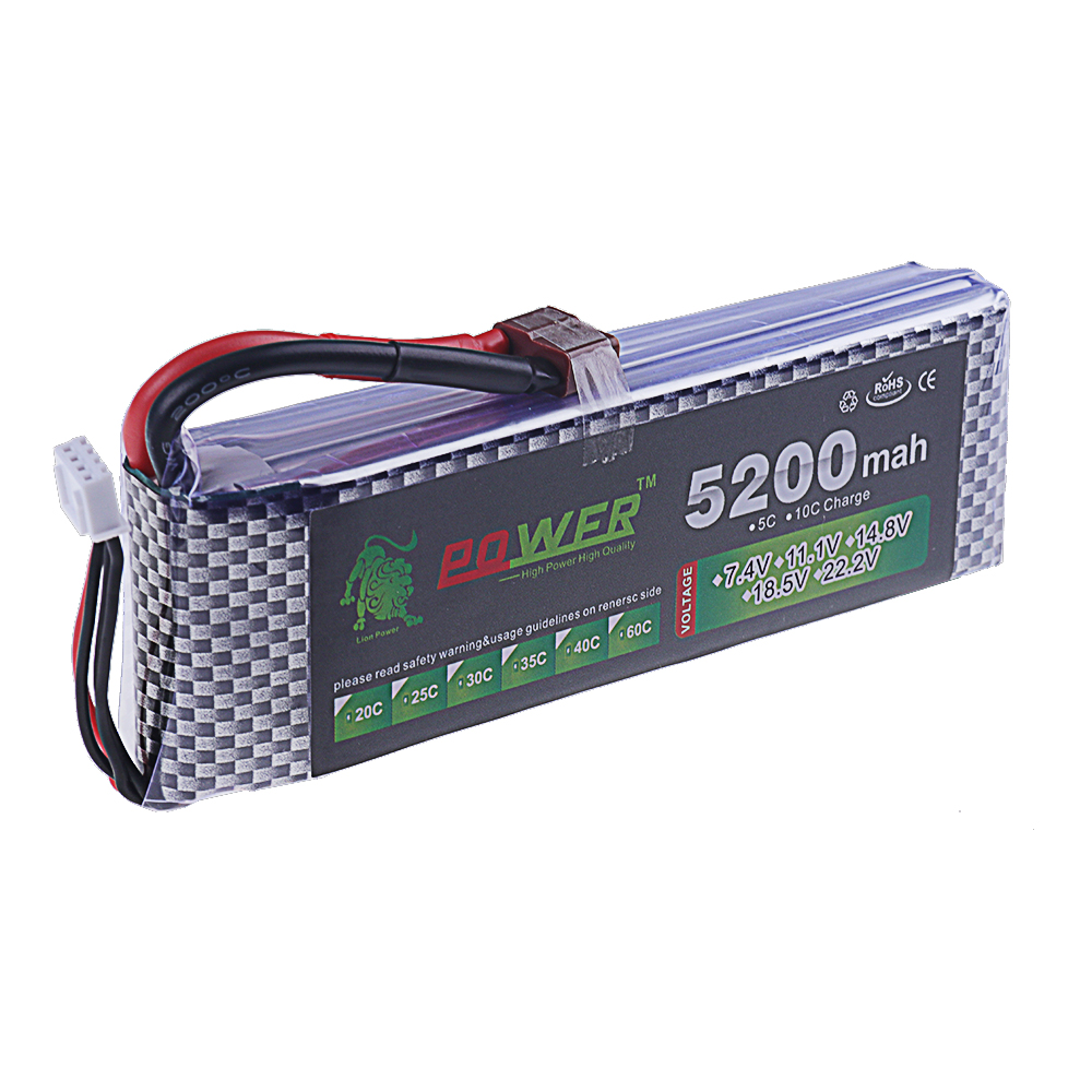 3S Lipo Battery 11.1V 5200mah  - đánh giá và giá Rc Hobbyking