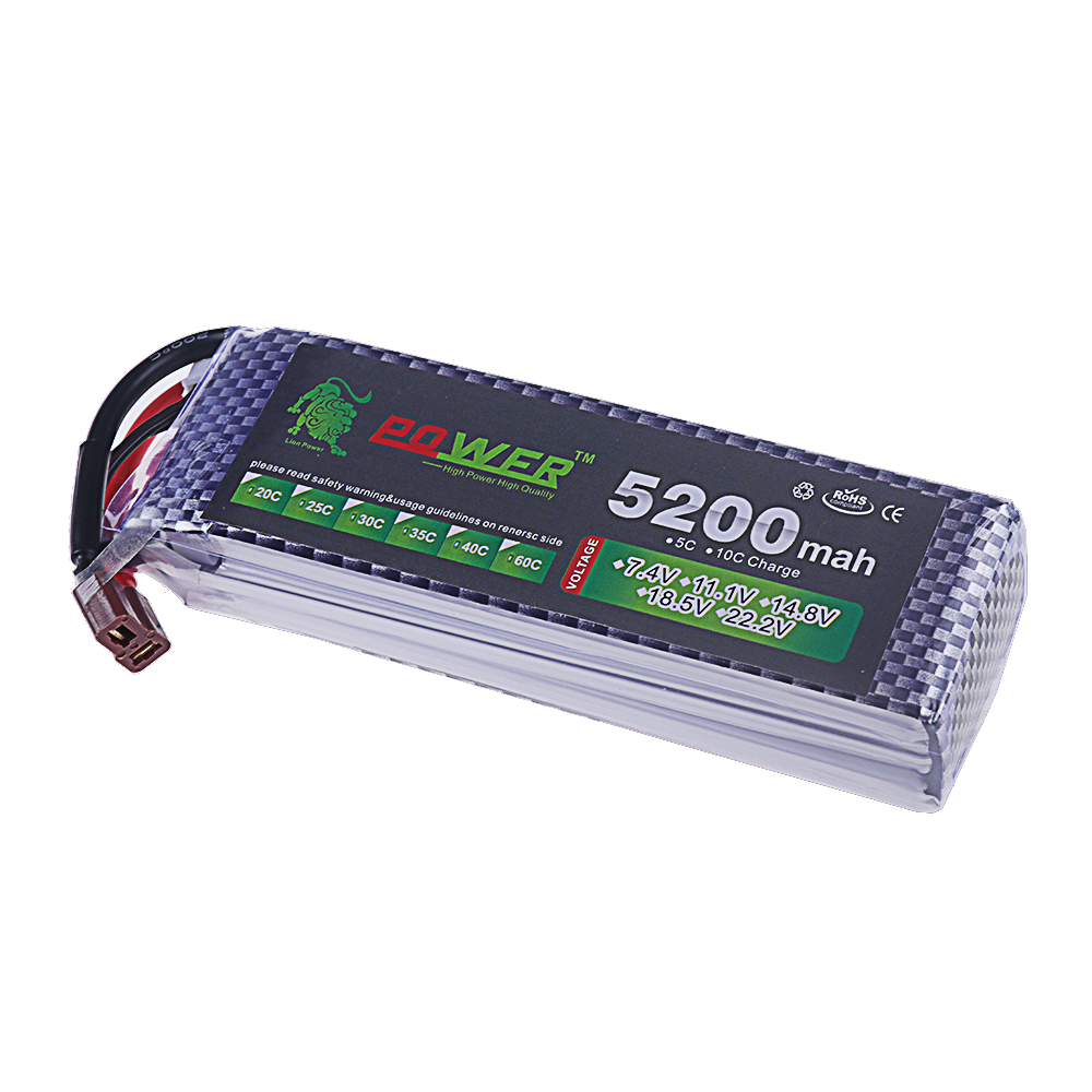 3S Lipo Battery 11.1V 5200mah  - đánh giá và giá Rc Hobbyking