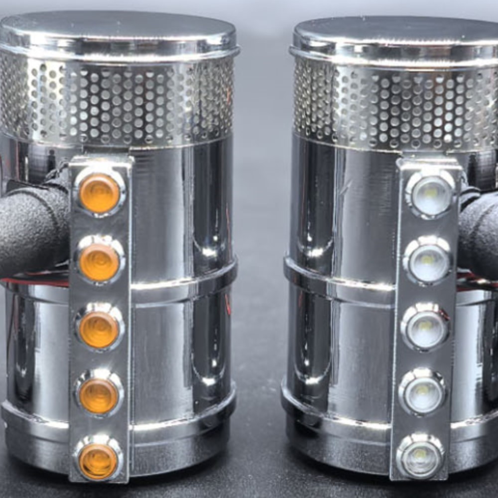 1:14 Alloy Air Filter with LED - đánh giá và giá Rc Hobby Kings